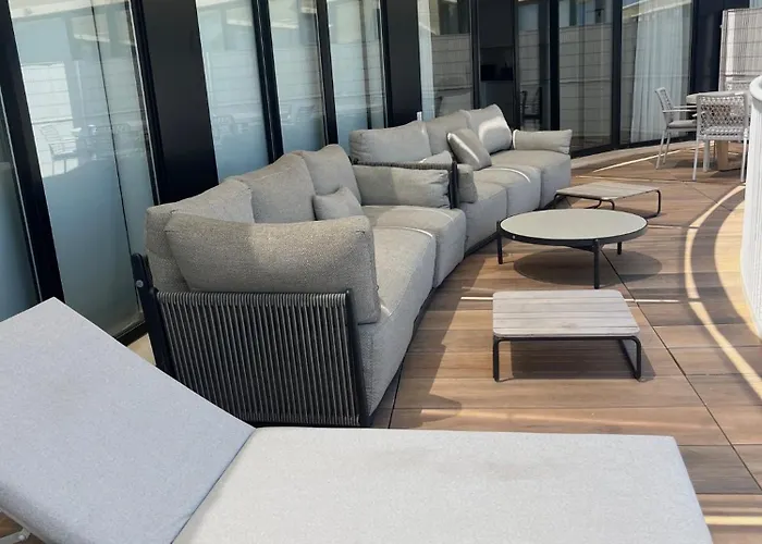 Penthouse Met Zeezicht Aan Het 公寓